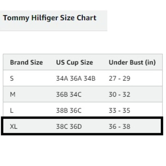 Tommy Hilfiger Sport Womens Low Impact Yoga Sports Bra, XL - Picture 5 of 5